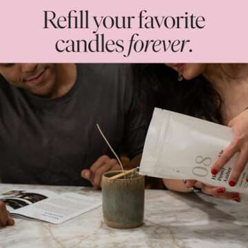 Siblings Essentials Candle Refill Kit - DIY Eco-Friendly Candles