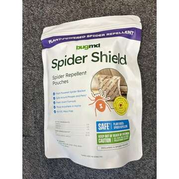 BugMD Spider Shield Repellent Pouches – Natural & Safe for Home