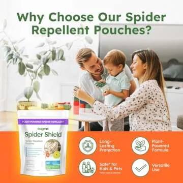 Effective BugMD Spider Shield Pouches – Safe & Natural Protection