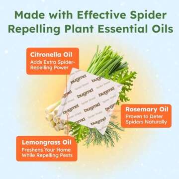 Effective BugMD Spider Shield Pouches – Safe & Natural Protection