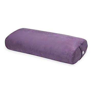 Gaiam Yoga Bolster - Portable Supportive Cushion for Yoga and Meditation Sessions