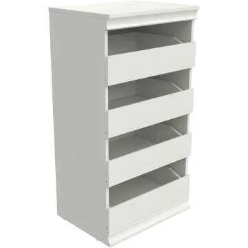 ClosetMaid Modular Storage Unit - 4 Drawers & Stylish Design