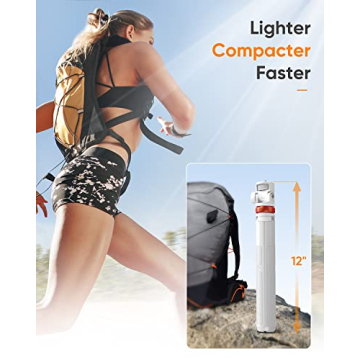 EUCOS 62" Lightweight Tripod for iPhone and Android