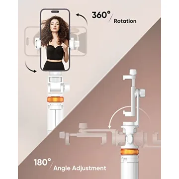 EUCOS 62" Lightweight Tripod for iPhone and Android