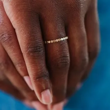 Stylish Dainty 14k Gold Filled Rings for Women