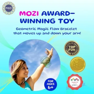 Mozi Geometric Magic Flow Bracelet for All Ages - Fun Toy