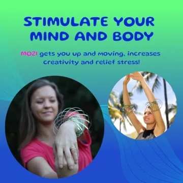 Mozi Geometric Magic Flow Bracelet for All Ages - Fun Toy