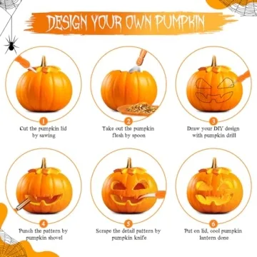 Pumpkin Carving Kit for Halloween Fun and Creativity