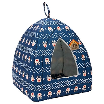 Cozy Hollypet Folding Cat Bed Tent for Small Pets