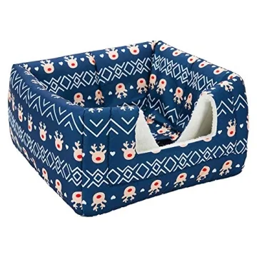 Cozy Hollypet Folding Cat Bed Tent for Small Pets