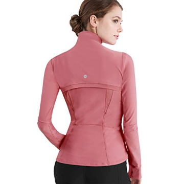 Lock and Love LL QJC3008 Women's Full Zip Workout Jacket