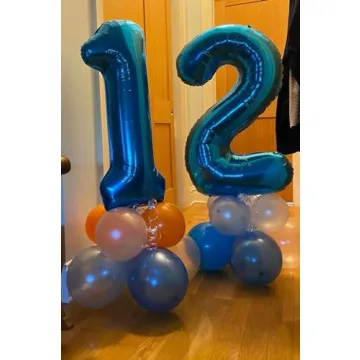 40 Inch Navy Blue 1 Balloon for Special Birthdays