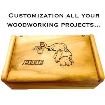 FOOS - Engraving CNC Wood Carving Router Bit Set - 4pcs - Solid Carbide - 1/4” Shanks = Profile + Carving Liner + 2 V Groove USA Veteran Owned