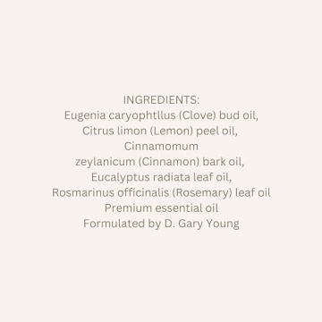 Thieves Essential Oil Blend for Immune Support and Purity