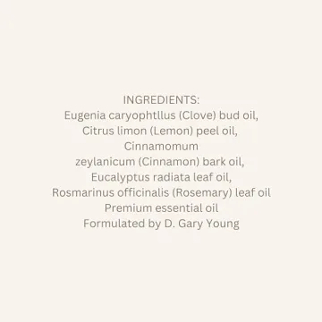 Thieves Essential Oil Blend for Immune Support and Purity