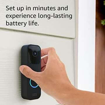 Blink Video Doorbell + 2 Outdoor 4 Smart Security Cameras