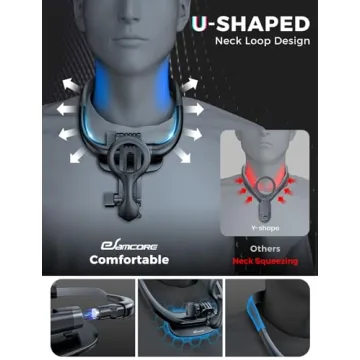 eSamcore Foldable Neck Phone Holder for Hands-Free Capture