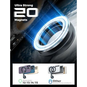 eSamcore Foldable Neck Phone Holder for Hands-Free Capture