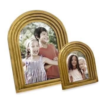 Isaac Jacobs Gold Arc Frame for Cherished Memories