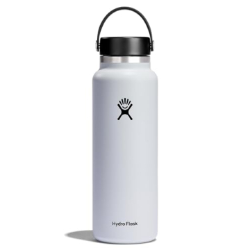 Hydro Flask Wide Mouth Flex Cap – 40 Oz Insulated Bottle
