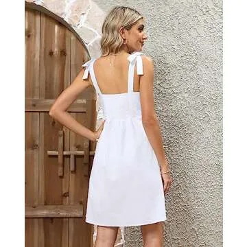 Clarisbelle Tie Strap Dresses - Summer Chic & Versatile