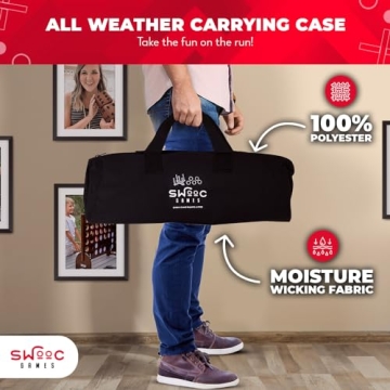 SWOOC Ring Toss Game - Family Fun & Eco-Friendly Outdoor Game