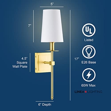 Stunning Torcia Wall Sconce - Elegant Gold Lighting Solutions