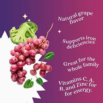 BeLive Iron Gummies - Vegan Multivitamins for Energy