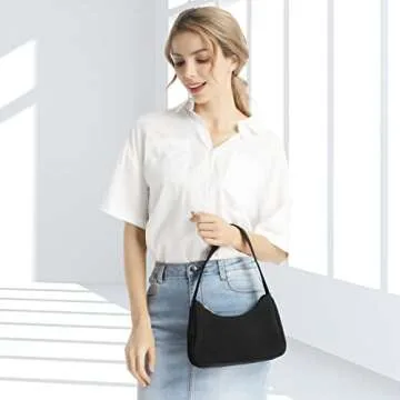 Loiral Small Purse for Women - Cute Hobo Tote HandBag
