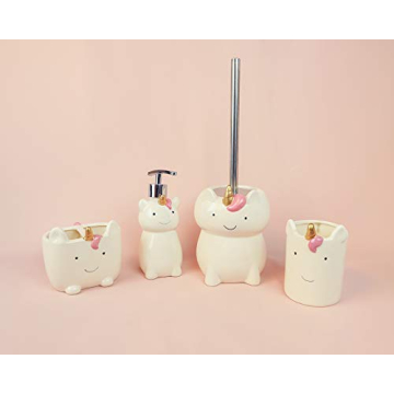 Isaac Jacobs Unicorn Soap Dispenser – Whimsical Ceramic Design