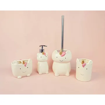 Isaac Jacobs Unicorn Soap Dispenser – Whimsical Ceramic Design