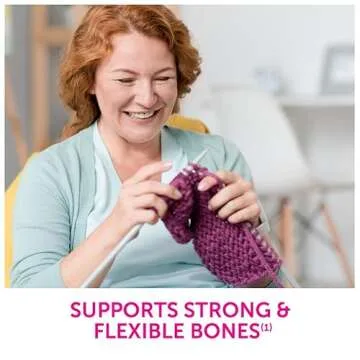 Caltrate Gummy Bites 500 mg Calcium and Vitamin D Supplement, Black Cherry, Strawberry, Orange - 50 Count