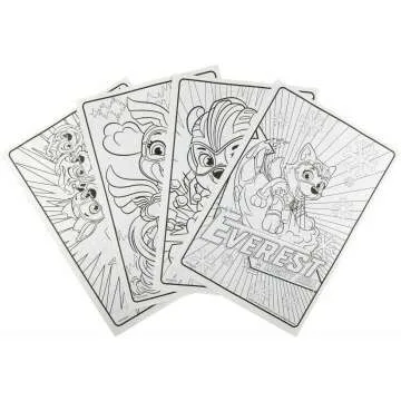 Paw Patrol Coloring Book with Stickers for Kids