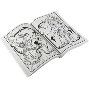 Paw Patrol Coloring Book with Stickers for Kids