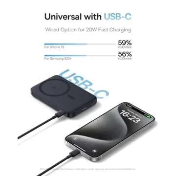Baseus Qi2 MagSafe Power Bank - Ultra-Fast Wireless Charger