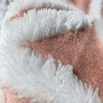 UKELER Luxury Soft Sherpa Throw Blanket for Cozy Comfort