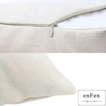 Chic Bunny Pillow Cover for Easter Farmhouse Decor