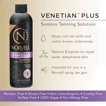 Norvell Premium Sunless Tanning Solution Venetian Plus 8 Fl Oz