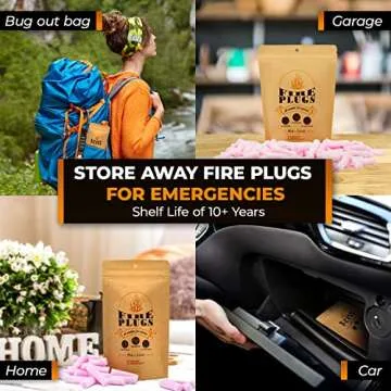 Non-Toxic Waterproof Fire Starters with 5+ Minute Burn for Emergencies, Survival, Campfires, Fire Pits, Grills - Made in The USA - 30 Pack