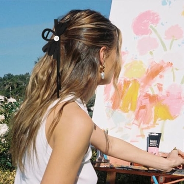 Elegant MHDGG Pearl Hair Clips with Bowknot - Stylish Accessories