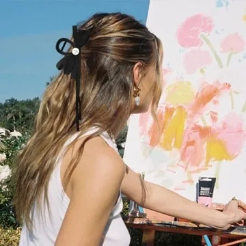 Elegant MHDGG Pearl Hair Clips with Bowknot - Stylish Accessories