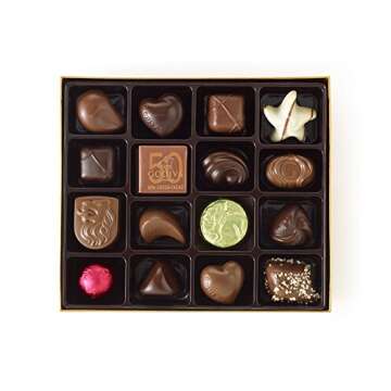 Godiva Chocolatier Classic Gold Ballotin Chocolate, Perfect Hostess Gift, Gifts for Her, Mothers Day...