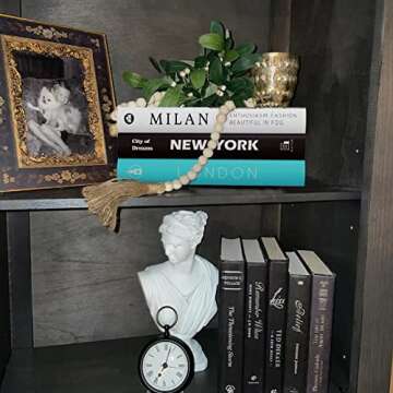 Fashion Decorative Books for Decor (Set of 3), Hardcover Fake Decorative Books for Coffee Tables and Shelves, Designer Books Decoration for Decor, Neutral Home Books Decor Display for Living Room