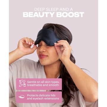 Luxury Mulberry Silk Sleep Mask for All Ages and Genders