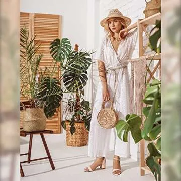 IDIFU Women's Cookie-LO Low Block Heels Chunky Sandals Ankle Strap Wedding Dress Pump Shoes(Nude Nubuck, 8)