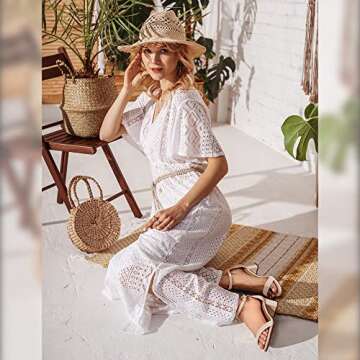 IDIFU Women's Cookie-LO Low Block Heels Chunky Sandals Ankle Strap Wedding Dress Pump Shoes(Nude Nubuck, 8)