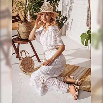 IDIFU Women's Cookie-LO Low Block Heels Chunky Sandals Ankle Strap Wedding Dress Pump Shoes(Nude Nubuck, 8)