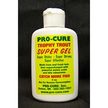 Pro-Cure Trophy Trout Super Gel - Ultimate Bait Enhancement for Serious Anglers
