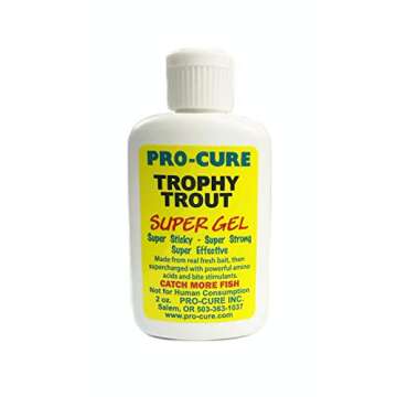 Pro-Cure Trophy Trout Super Gel 2 Ounce for Anglers