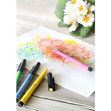 Faber Castell 60 Piece Pitt Artist Brush Pen Set Gift Box